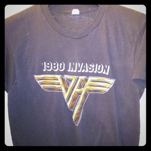 Authentic, vintage 1980VanHalen t-shirt